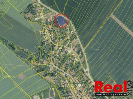 snímek z KM_1 - pozemek Ježkovice | Prodej - pozemek pro bydlení, 3 053 m²