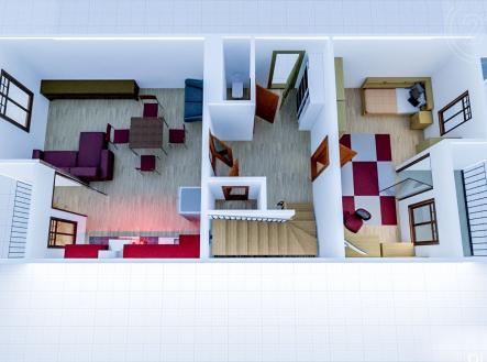 . | Pronájem bytu, 4+kk, 102 m²