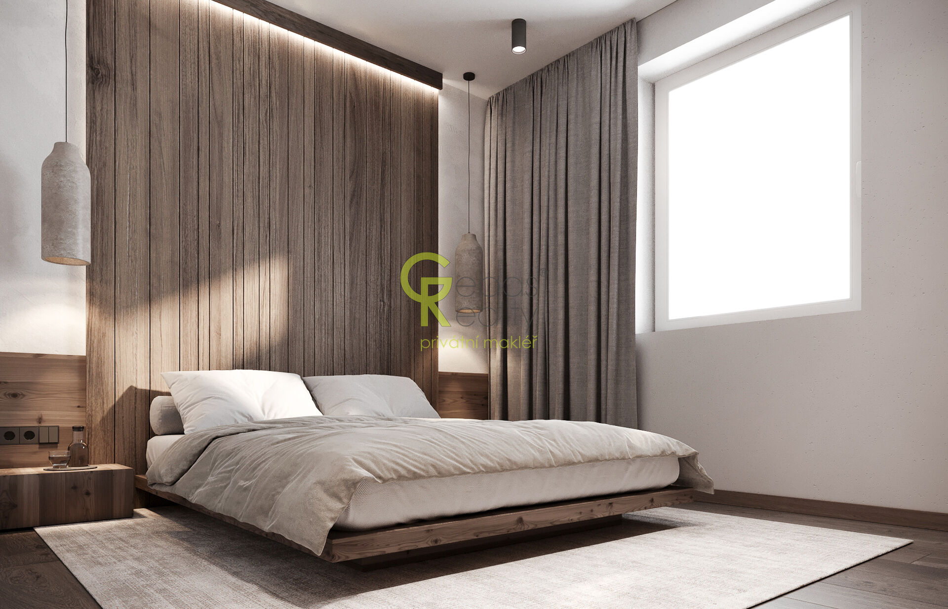 Nový byt 1+1 v projektu Byty Otradovice u Brandýsa nad L. vč. sklepa a parkovacího stání v ceně