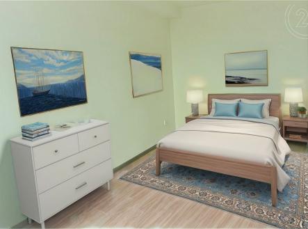použita vizualizace | Prodej bytu, 2+kk, 53 m²