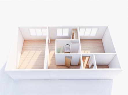 . | Prodej bytu, 2+kk, 55 m²