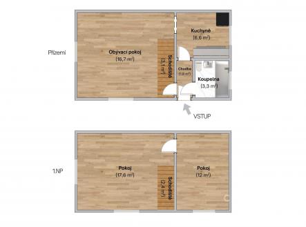 . | Prodej - dům/vila, 81 m²