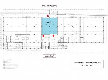 . | Pronájem - obchodní prostor, 162 m²