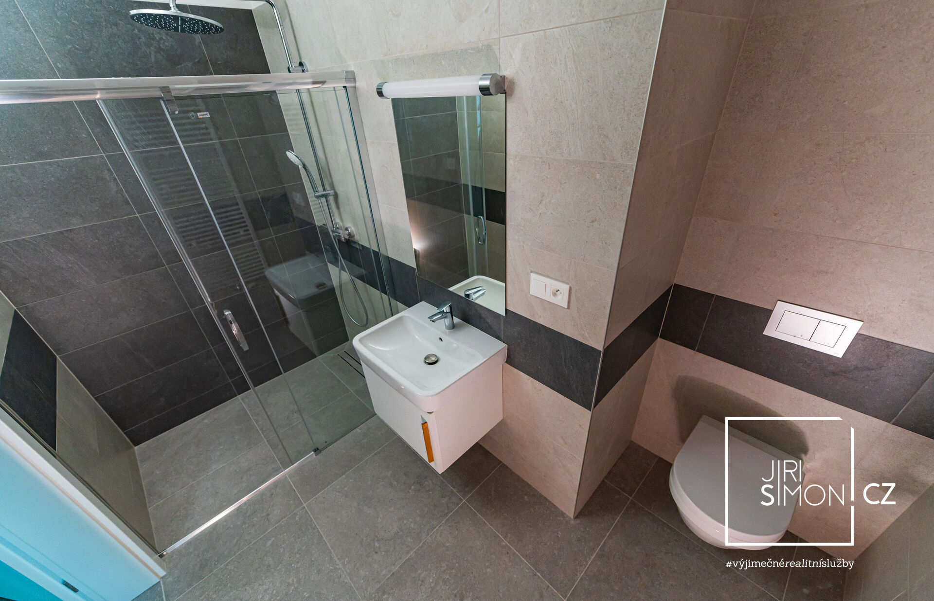 Apartmán č. 33, 3+kk, 77 m2 + balkón 6 m2 + sklep v 3. NP v projektu Krumlovský klenot
