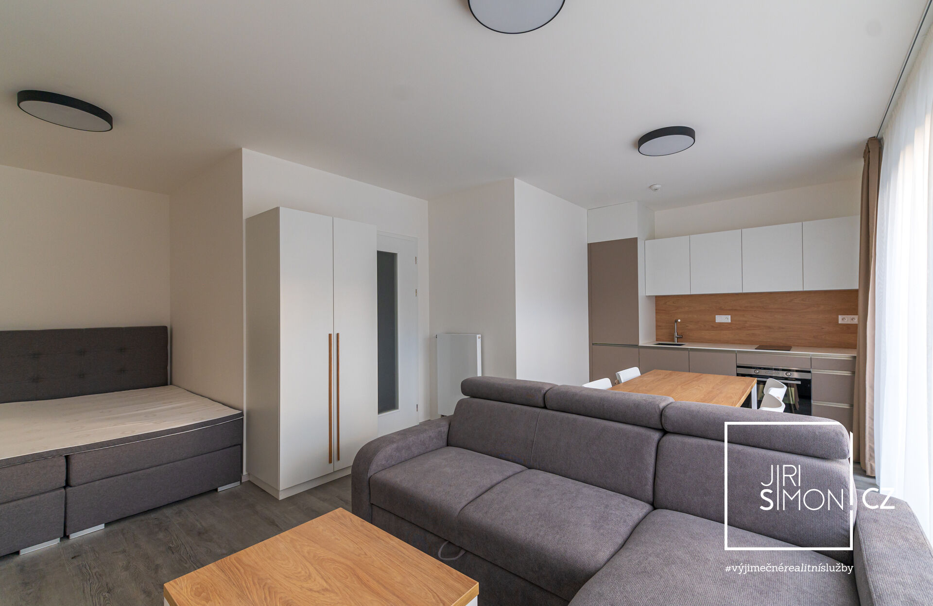 Apartmán č. 49, 3+kk, 86 m2 + balkón 11 m2 + sklep v 4. NP v projektu Krumlovský klenot