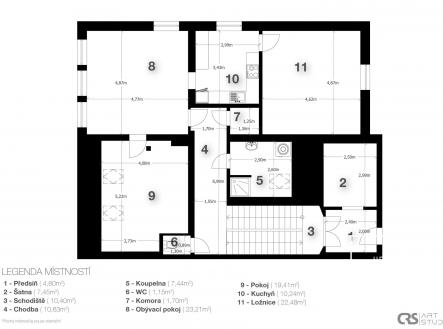 Pronájem bytu, 3+1, 108 m²