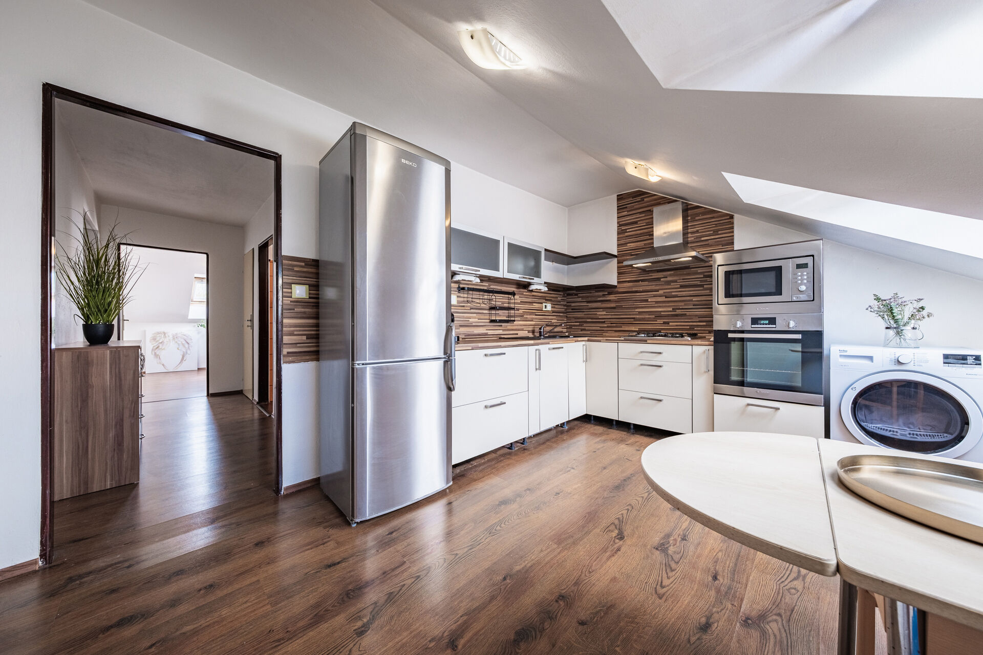 Prodej podkrovního bytu 2+1 v Mladé Boleslavi, ulice Ptácká č.p. 136/49, 64m² se zahrádkou
