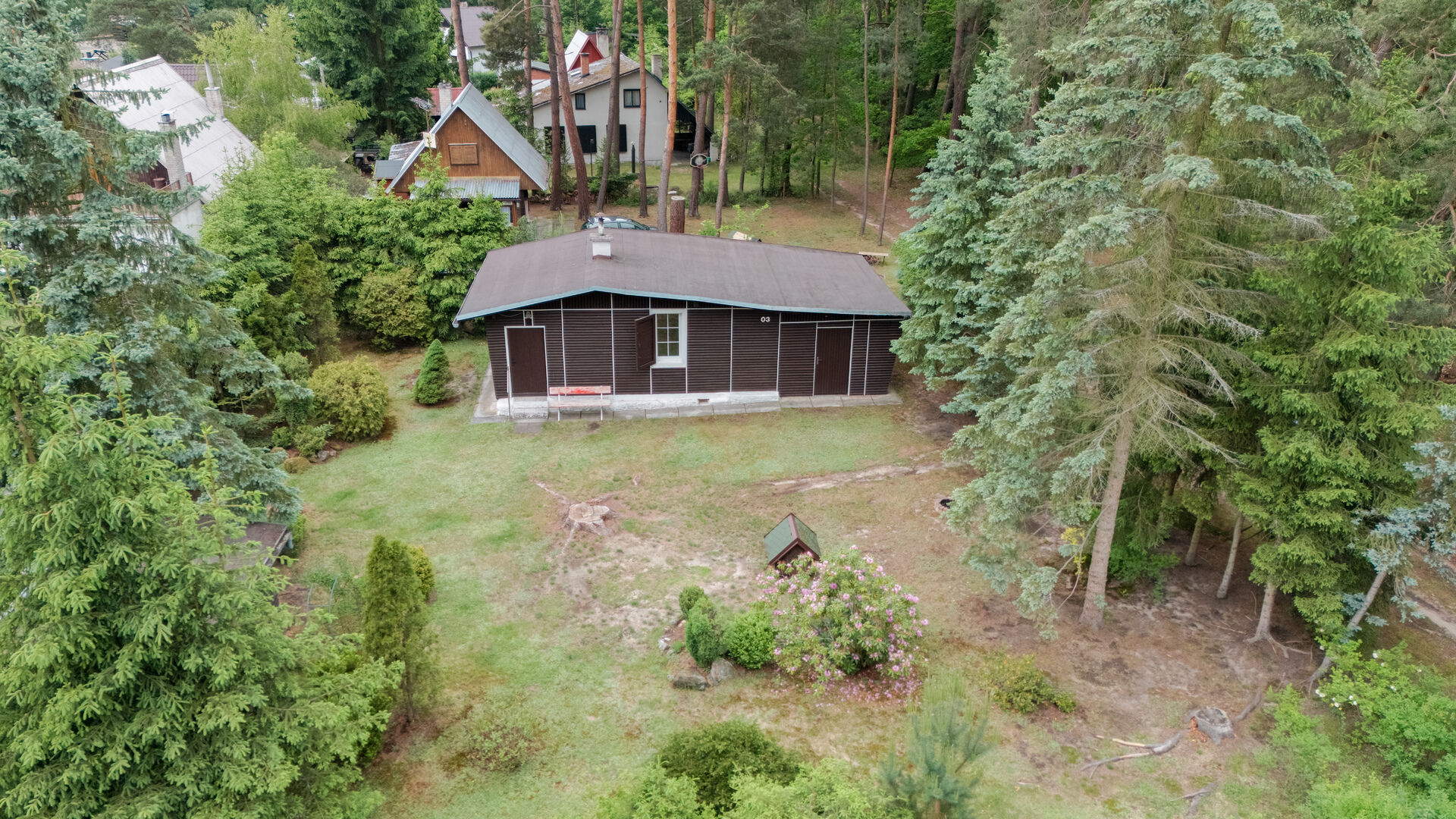 Prodej chaty v obci Okna v Máchově kraji, 57m², podsklepená a na vlastním pozemku o výměře 504 m²