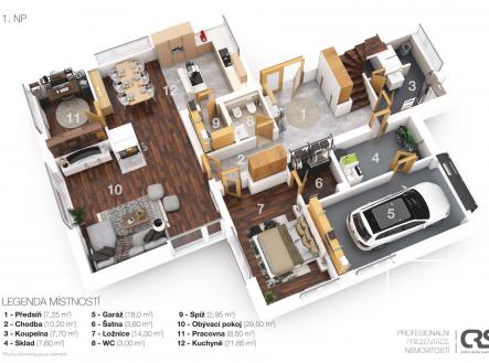 Prodej - dům/vila, 208 m²