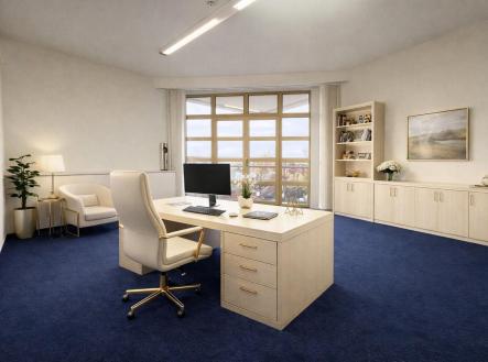 Pronájem - kanceláře, 65 m²