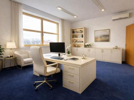 Pronájem - kanceláře, 65 m²