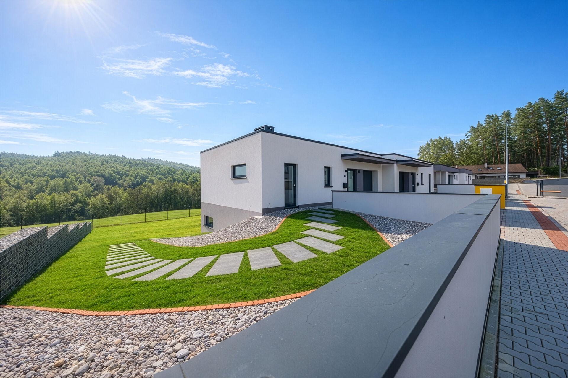 Prodej novostavby velikosti 5kk s terasou, projekt Bydlení Vrchbělá