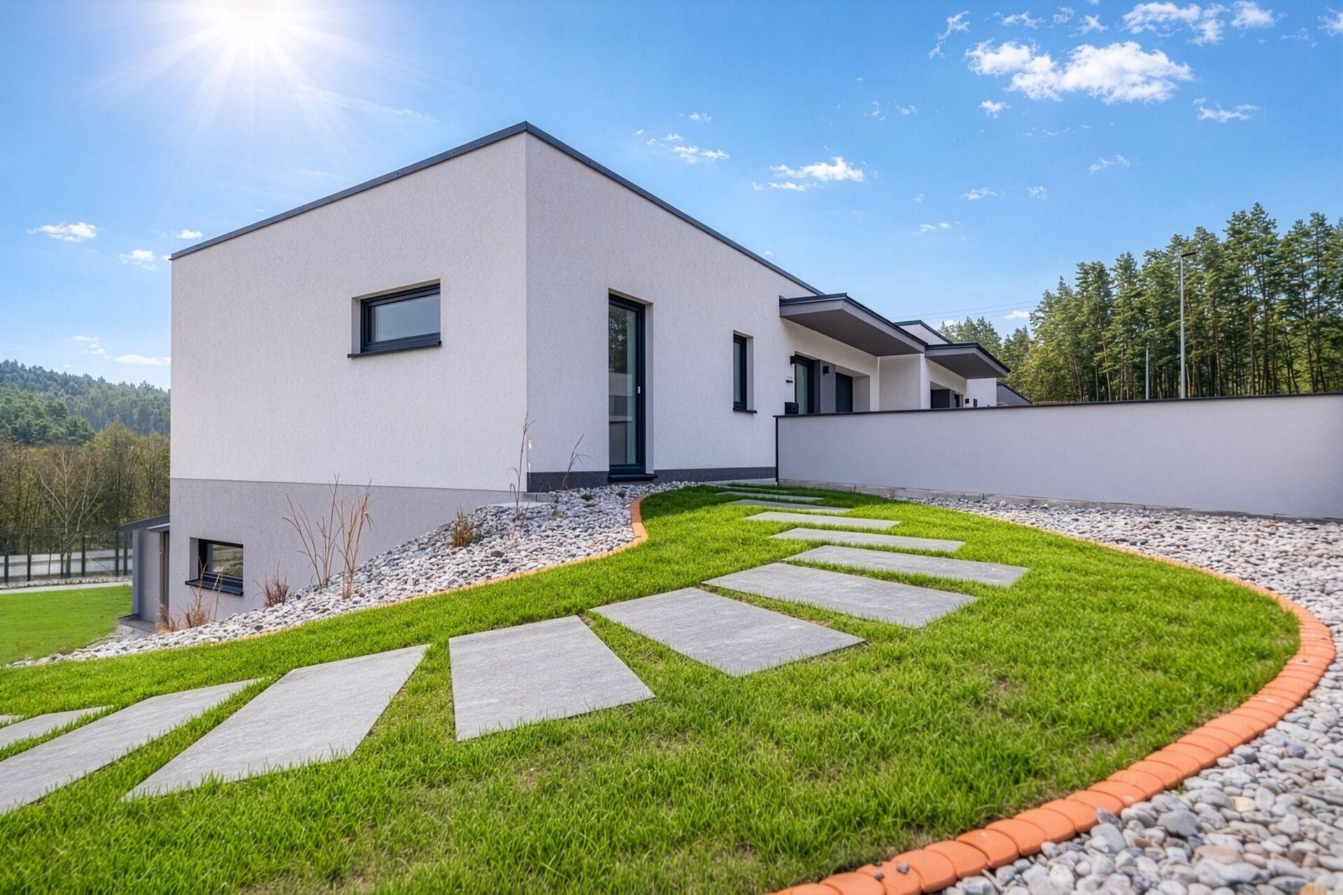 Prodej novostavby velikosti 5kk s terasou, projekt Bydlení Vrchbělá