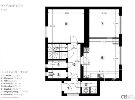 Prodej - dům/vila, 62 m²