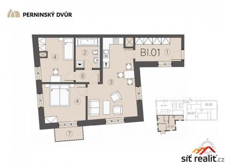 b1.jpg | Prodej bytu, 2+kk, 59 m²