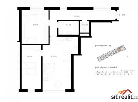 BYT 12_karta.jpg | Prodej bytu, 3+kk, 98 m²