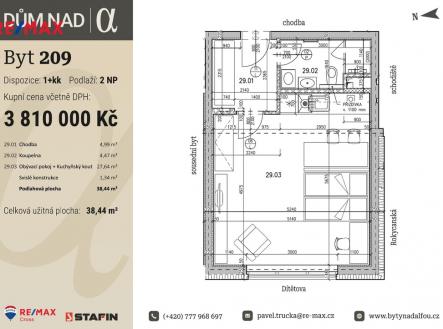 209-000001.jpg | Prodej bytu, 1+kk, 38 m²