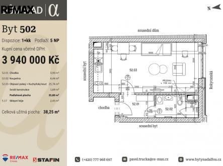 502-000001.jpg | Prodej bytu, 1+kk, 38 m²