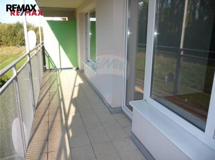 balkon | Pronájem bytu, 2+kk, 77 m²