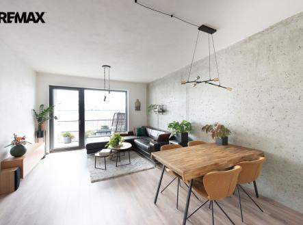 obývací pokoj | Pronájem bytu, 2+kk, 52 m²