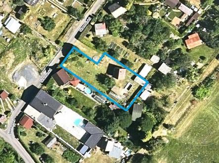 . | Prodej - pozemek, zahrada, 458 m²