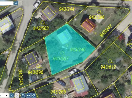 katastrální mapa | Prodej - chata/rekreační objekt, 25 m²