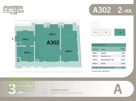 0018.jpg | Pronájem bytu, 2+kk, 55 m²