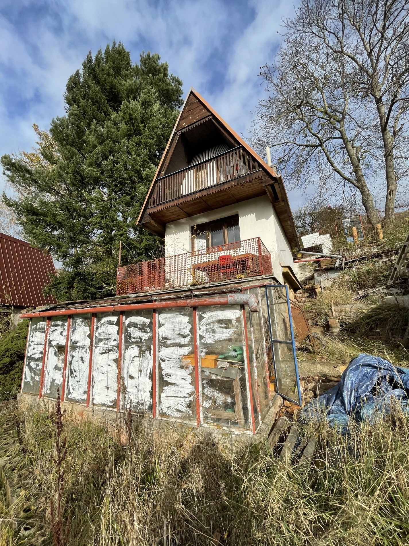 Dražba rekreačního objektu v Boršově u Moravské Třebové se zahradou + podíl na příjezdové cestě