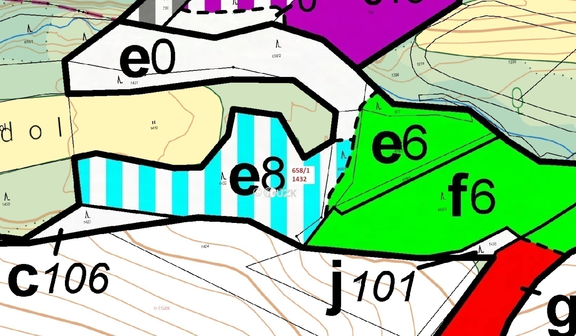 Lesní pozemky o výměře 6 248 m2, podíl 1/1, k.ú. Kletné, okres Nový Jičín