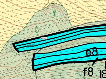 Prodej - pozemek, les, 597 m²