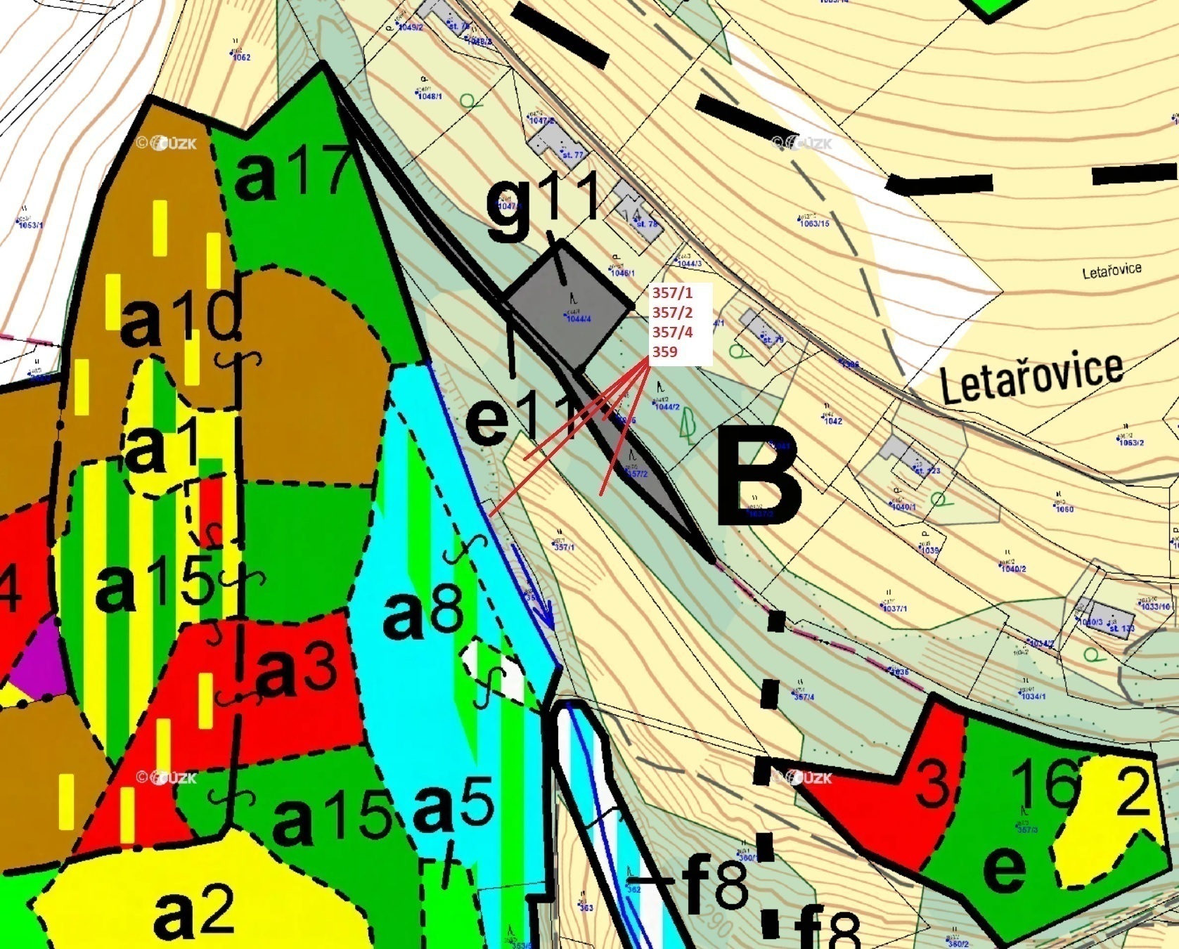 Lesní pozemek, trvalý travní porost o výměře 15 342 m2, podíl 1/1, k.ú. Libíč, okres Liberec