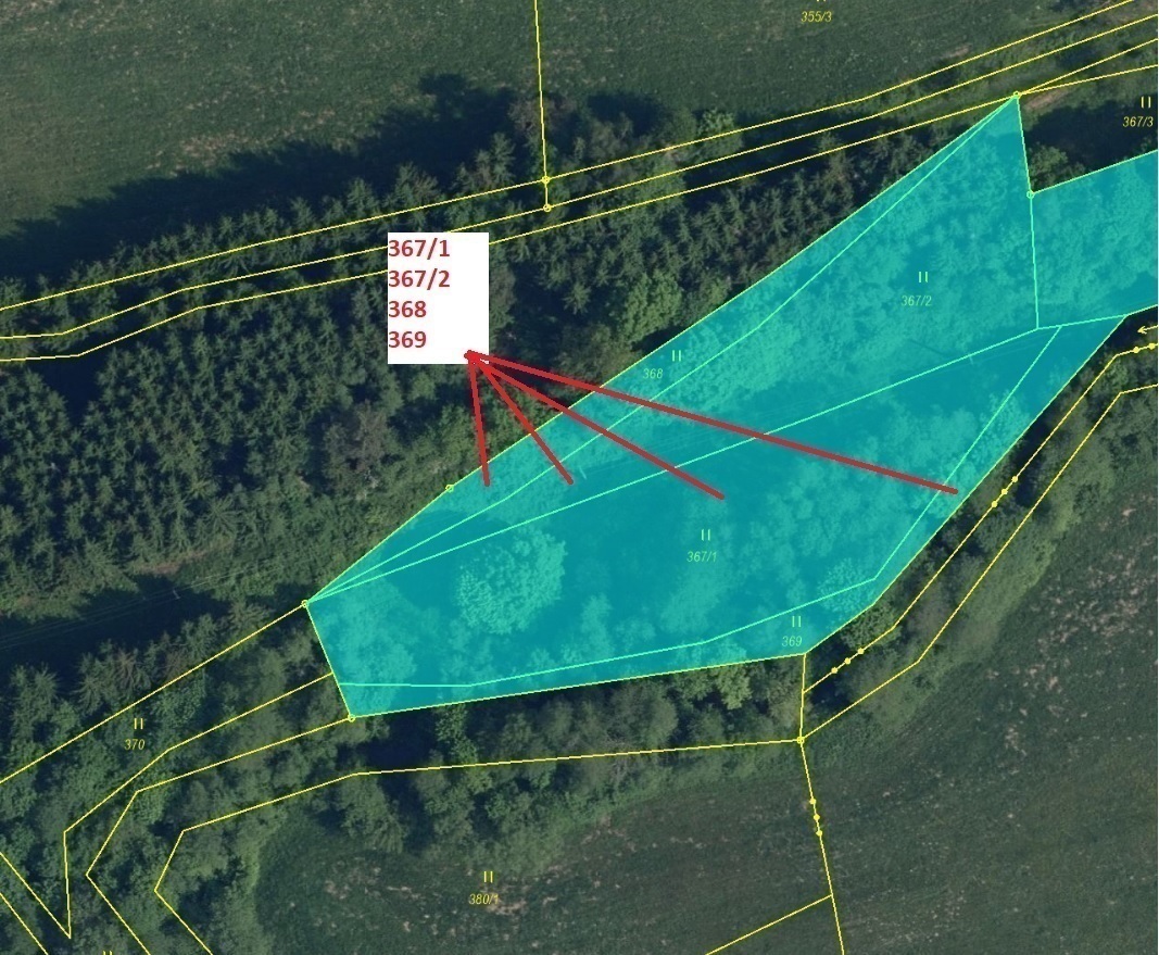 Trvalý travní porost o výměře 5 272 m2, podíl 1/1, k.ú. Libíč, okres Liberec