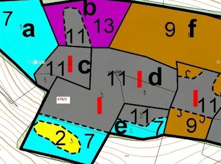 Prodej - pozemek, les, 9 776 m²