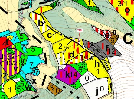 Prodej - pozemek, les, 7 610 m²