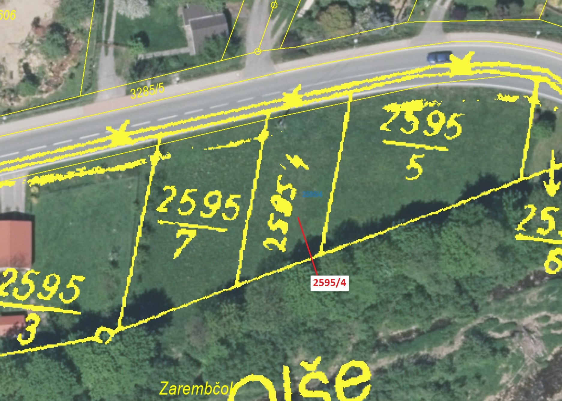 Orná půda o výměře 402 m2, podíl 1/1, k.ú. Písek u Jablunkova, okres Frýdek-Místek