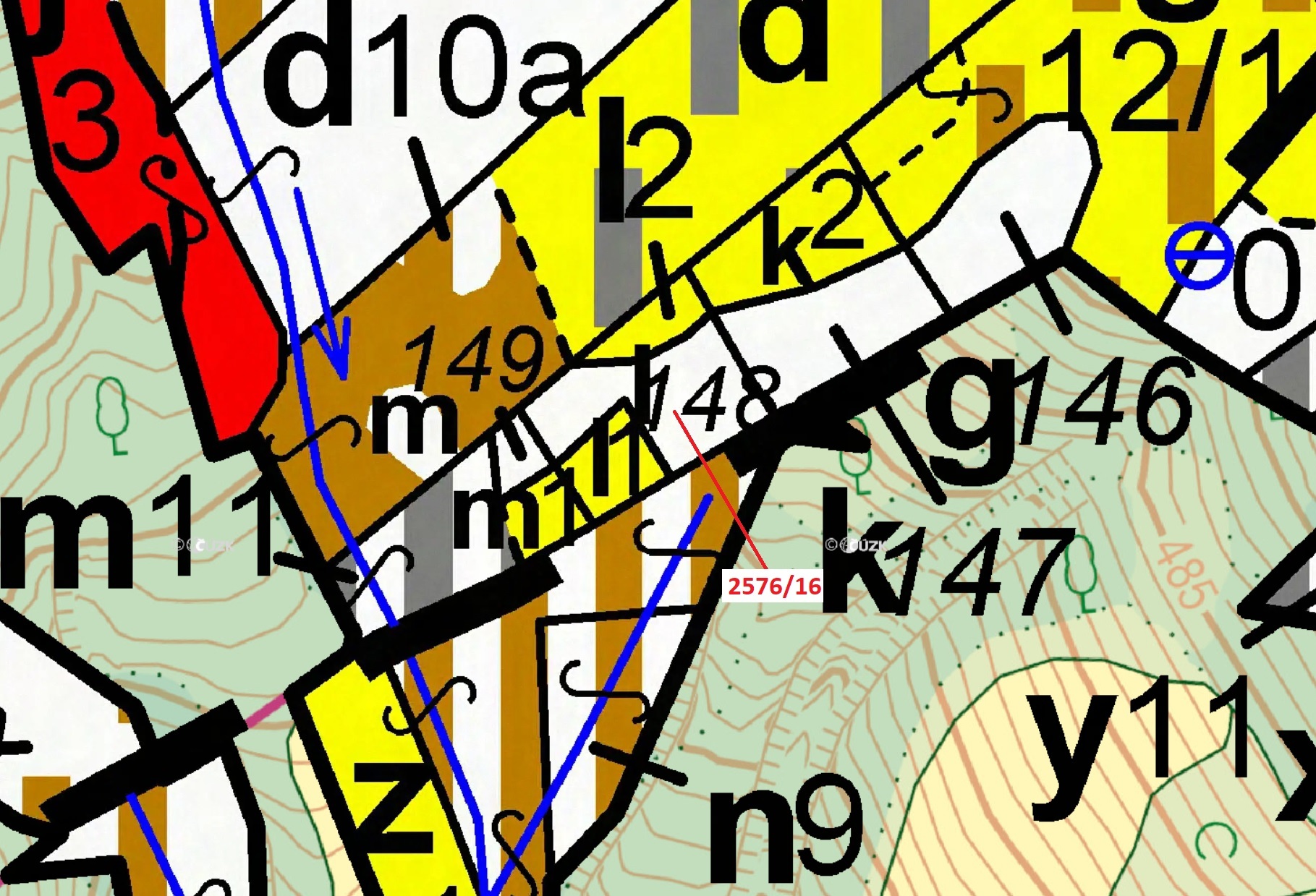 Lesní pozemek o výměře 1295 m2, podíl 1/1, k.ú. Písek u Jablunkova, okres Frýdek-Místek