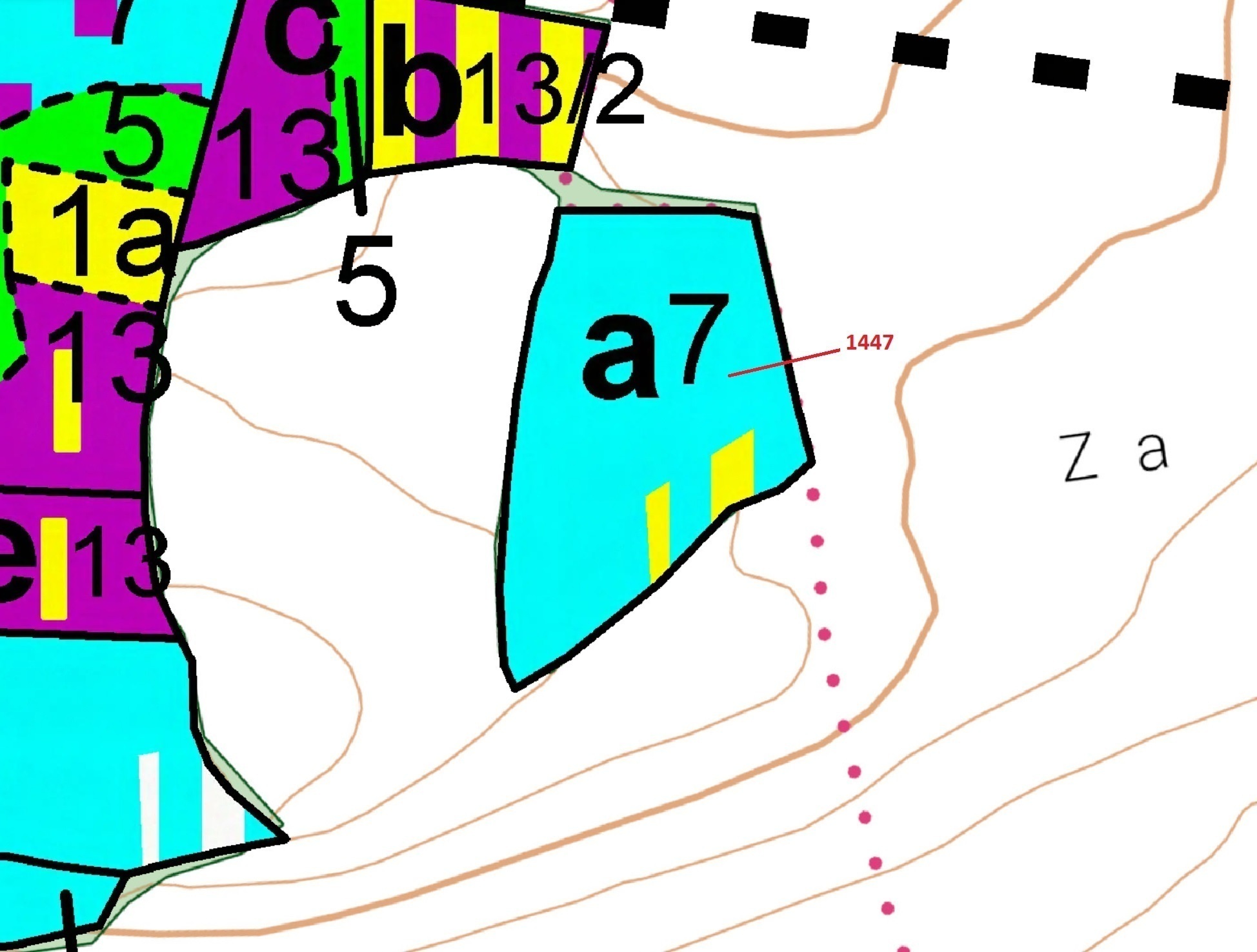 Lesní pozemek o výměře 4 542 m2, podíl 1/1, k.ú. Bezděkov u Kasejovic, okres Plzeň-jih