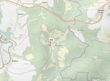 Prodej - pozemek, les, 302 m²