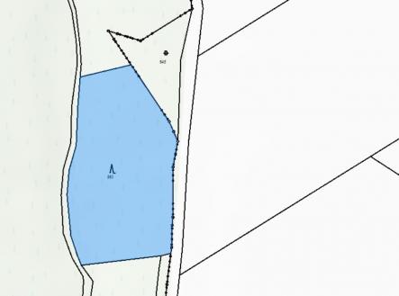 Prodej - pozemek, les, 3 833 m²