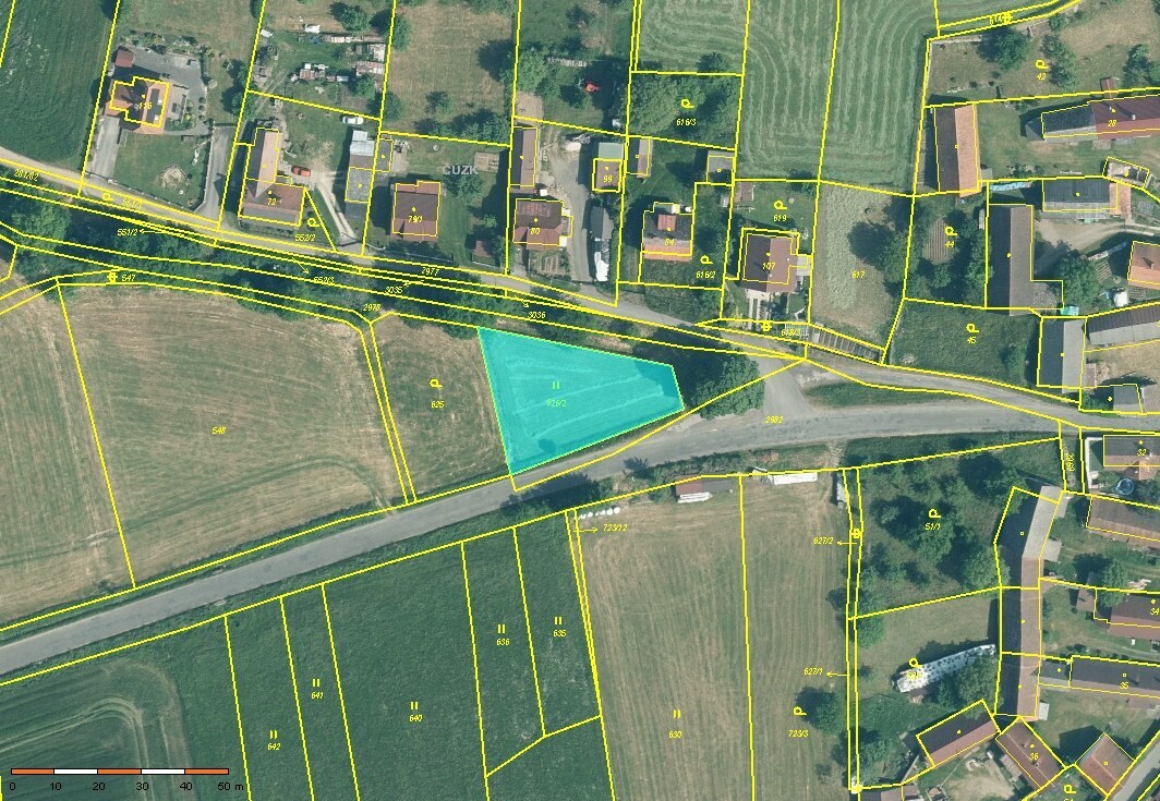 1/2 podíl na pozemku, LV 42 v obci Hrádek, okres Klatovy, opakovaná dražba
