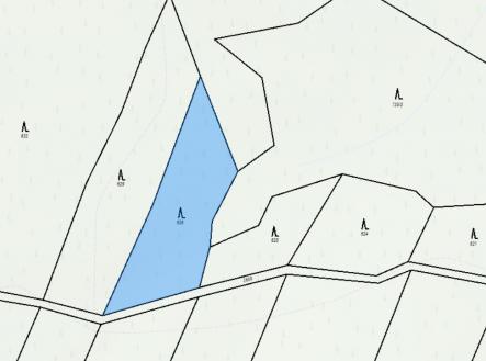 Prodej - pozemek, les, 2 114 m²