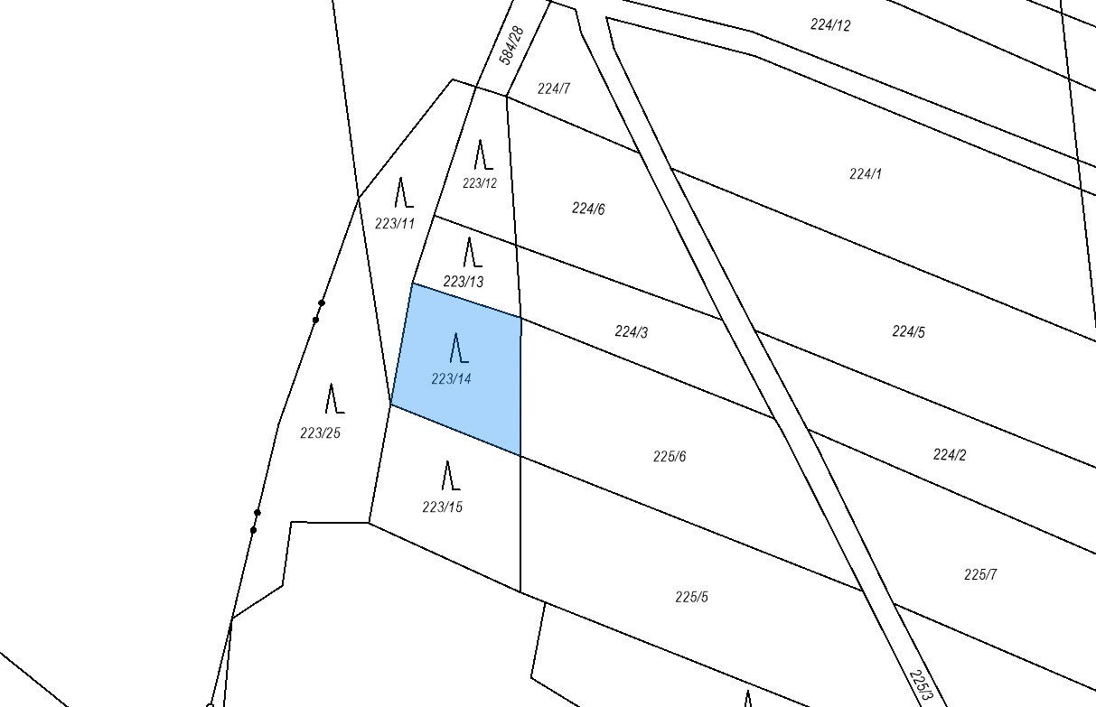 ideální podíl 1/4 lesního pozemku a ostatní plochy v k.ú. Rokytná, obec Moravský Krumlov, okres Znoj