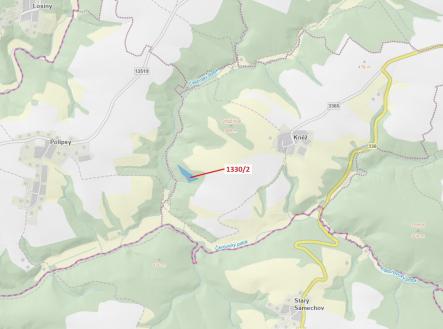 Prodej - pozemek, les, 7 932 m²