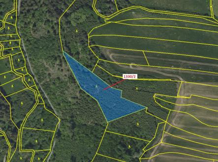Prodej - pozemek, les, 7 932 m²