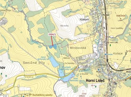 Prodej - pozemek, les, 15 135 m²