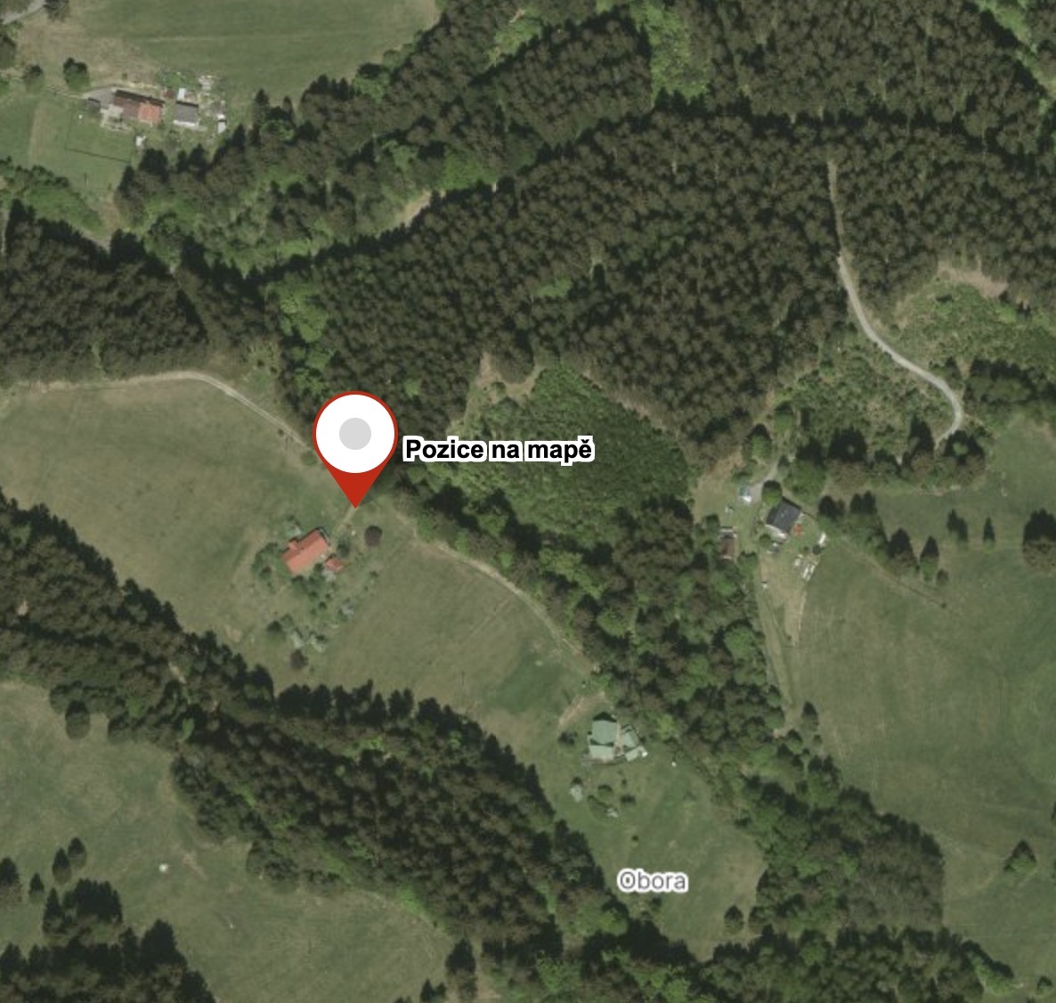 E-veřejná soutěž pozemku o výměře 1476 m2, kat. území Staré Hamry 1