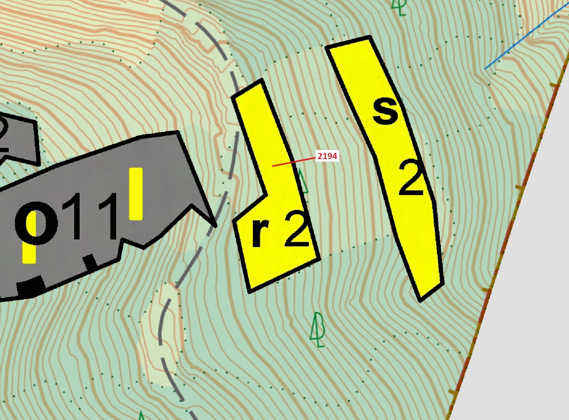 Lesní pozemek o výměře 1 662 m2, podíl 1/1, k.ú. Valašská Senice, okres Vsetín