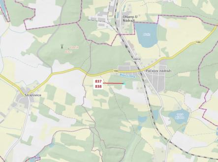 Prodej - pozemek, les, 999 m²