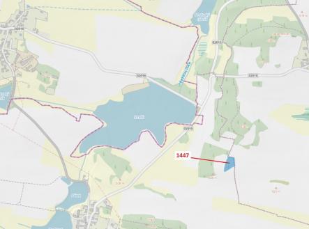 Prodej - pozemek, les, 4 542 m²