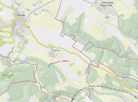 Prodej - pozemek, les, 3 474 m²